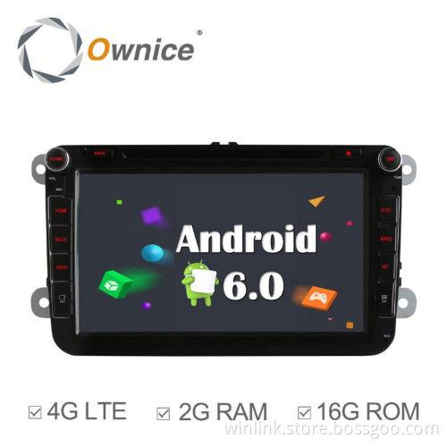 Ownice 4 core 2G RAM car Stereo for VW Volkswagen with multimedia player With WIFI gps rds BT radio